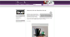 Desktop Screenshot of decorativearts.net